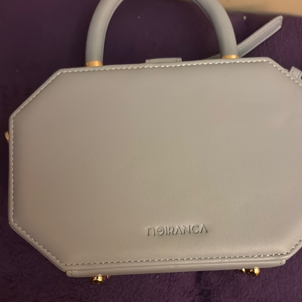 Gray Handbag